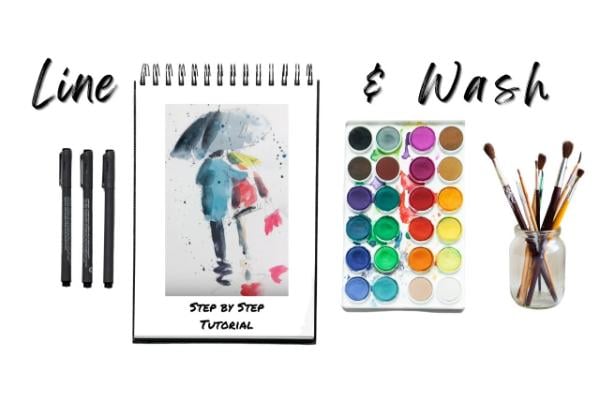 Laying a Watercolour Wash - An Easy DIY Guide for Beginners