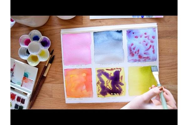Laying a Watercolour Wash - An Easy DIY Guide for Beginners