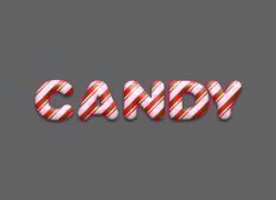 Candy Text Effect