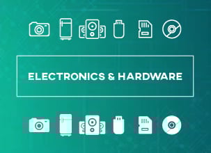 Electronics and Hardware Icons