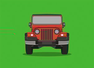 Vector Jeep